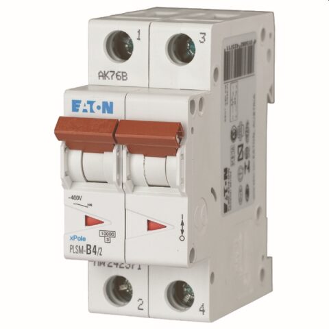 Disjoncteurs 10Ka Disjonct.2P 4A 10kA C EATON