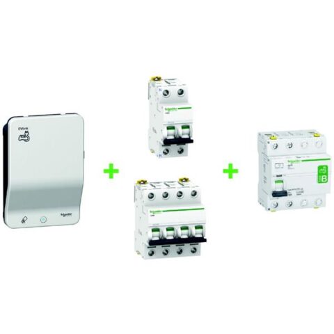 Elektrische laadoplossingen Kit 1 point ch. Smart G4 40A 4P 22kW Schneider Residential