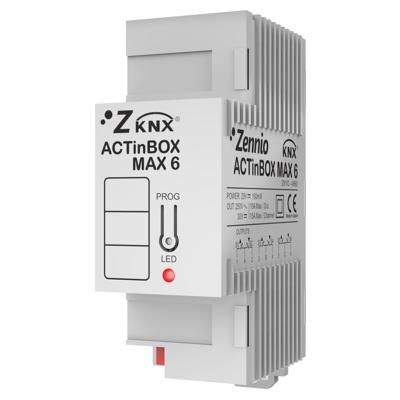 KNX Actinbox Max 6 sorties 10A Zennio