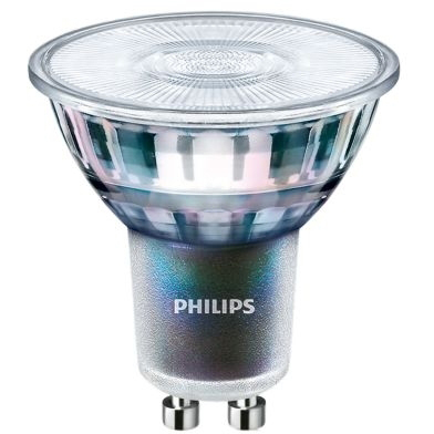 LED lampes retrofit MASTER LED spot GU10 Dim 3.9W 35W 25° GU PHILIPS