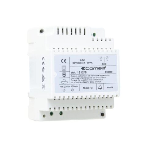 Videophonie ALIM. 20 VCC 14 VA AVEC ENTREE 230 VCA Comelit