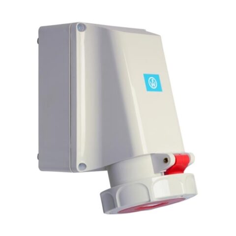 Cee - form Prise murale 5 entrées 5P 63A 400V IP67 WALTHER-WERKE