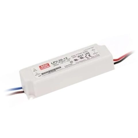 LED allimentations LED DRIVER 20W 12V Mean Well