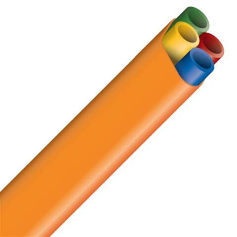 Tube HDPE fibre optique HDPE DB4 - DuraMulti 4x 14/10 mm Dura-line