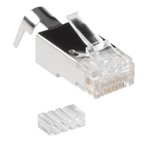 Adaptateurs & converteurs Cat6A Shielded RJ45 connector (zak 25st) INTRONICS