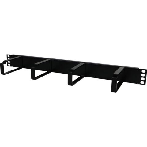 Armoire de reseaux&accesoires 1U CABLE BAR 5 METAL HOOPS 100MM BLACK Excel Networking Solutions