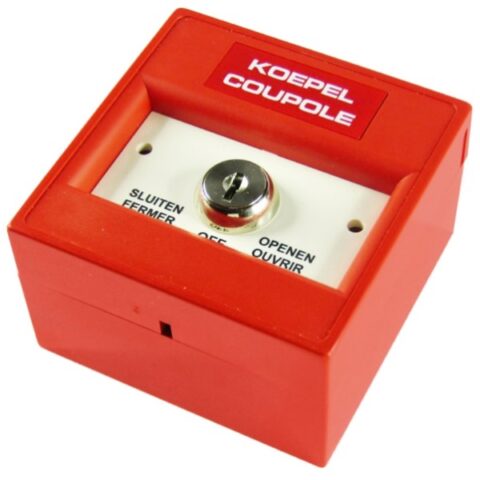 Détection de Gaz COMPACT-PRIOR - sleutelcontact rood Limotec