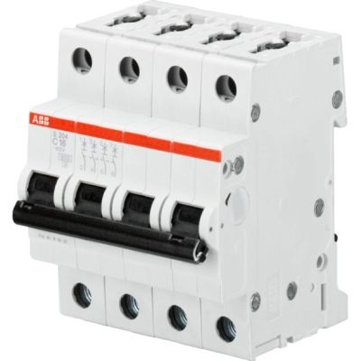 Disjonteurs 6ka S204C40 Dis.4P 40A 6kA C ABB